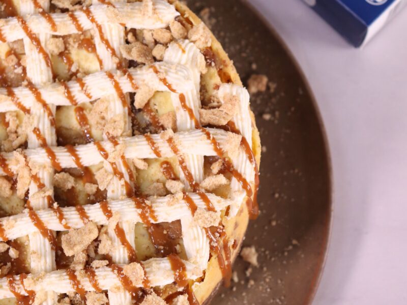 Cheesecake de Cinnamon Roll