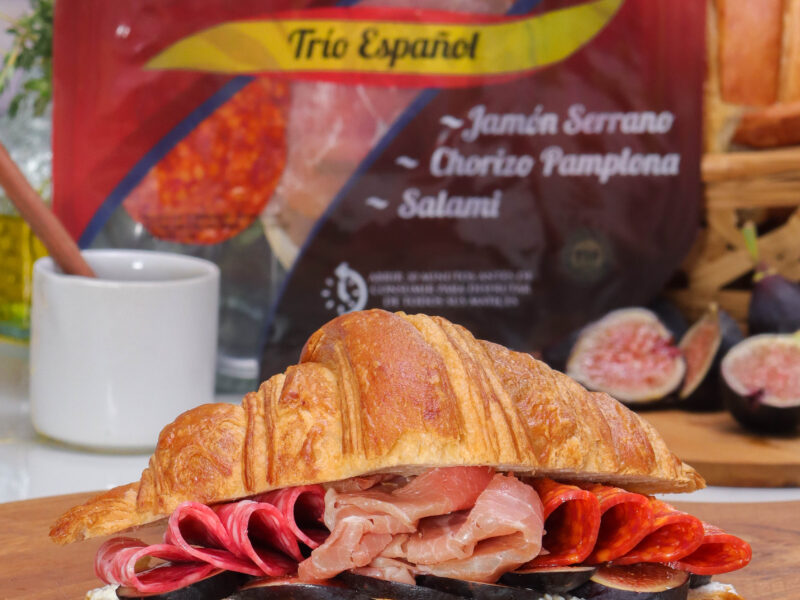 Croissant de Higos y Trío Español